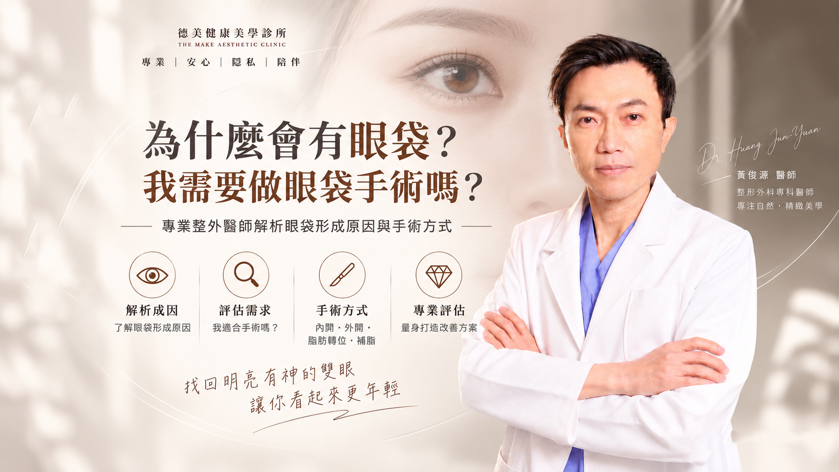 為什麼會有眼袋？