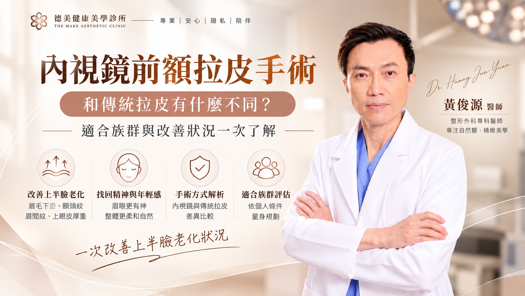 內視鏡前額拉提手術