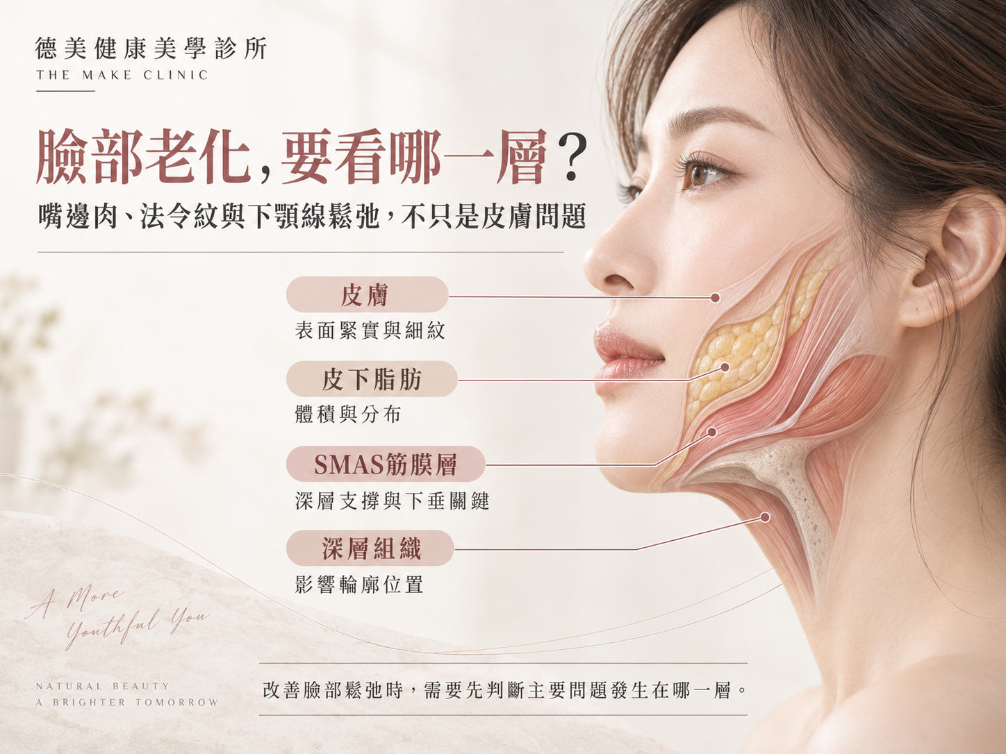 SMAS筋膜層拉皮是什麼？黃俊源醫師解析與一般拉皮差異
