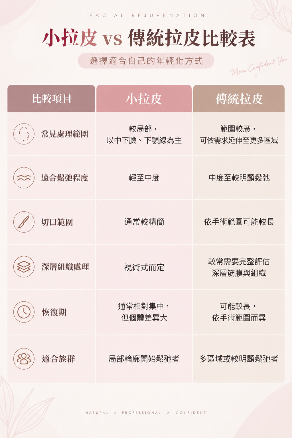小拉皮和傳統拉皮的比較
